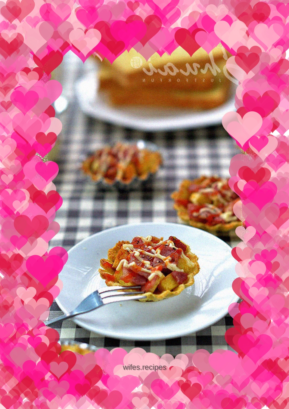 Bacon Toast Tart