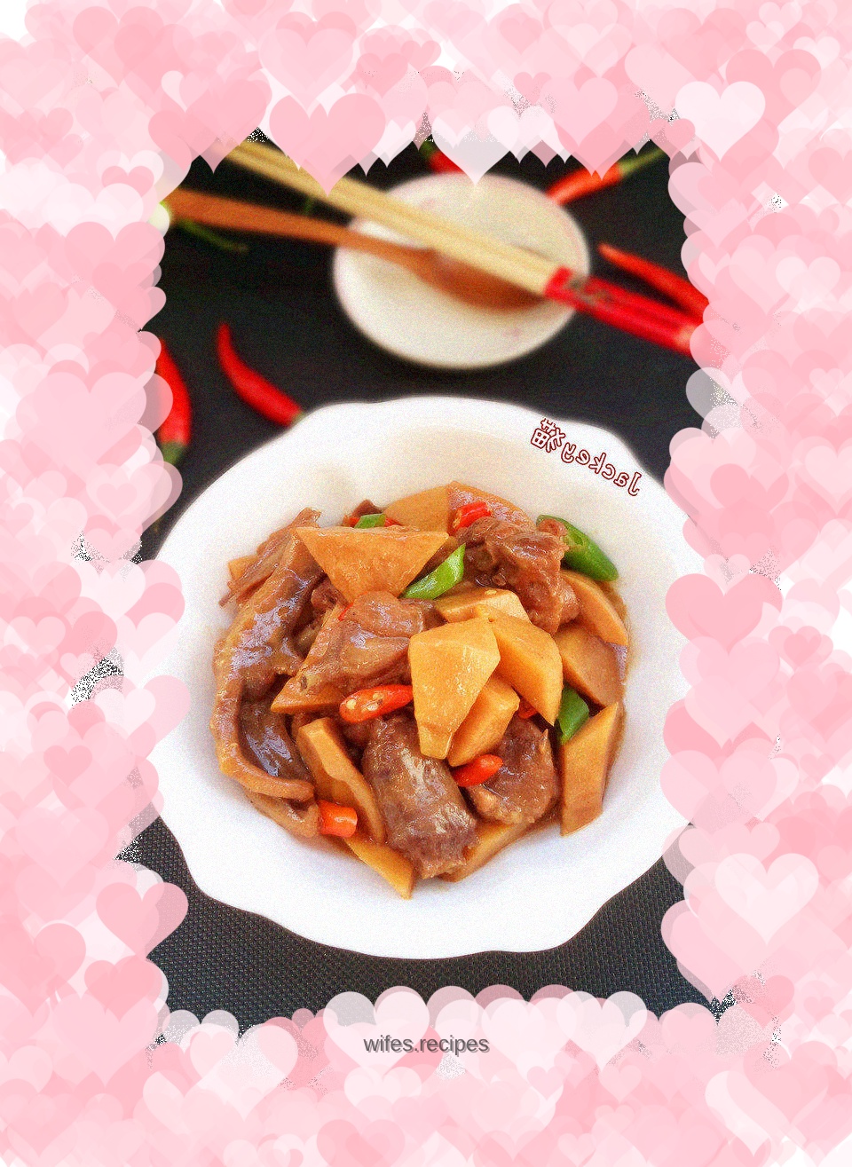 Roast local duck with winter bamboo shoots