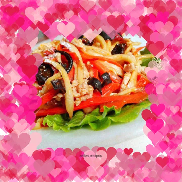 Fish-flavored shredded pork