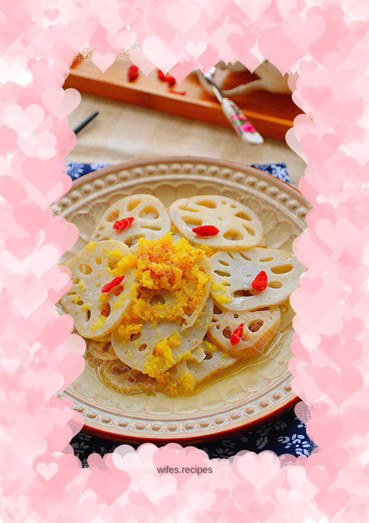 Hot ginger lotus root slices