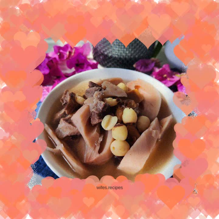 Cuttlefish Shuanglian Lean Meat Soup