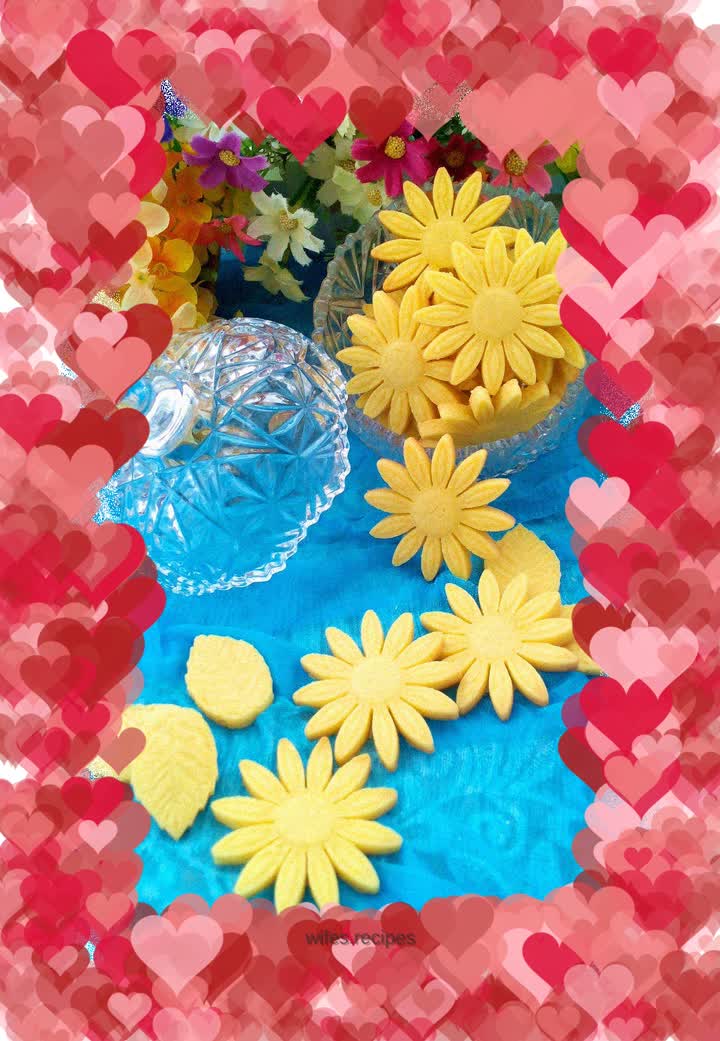 Flower Cream Cookies