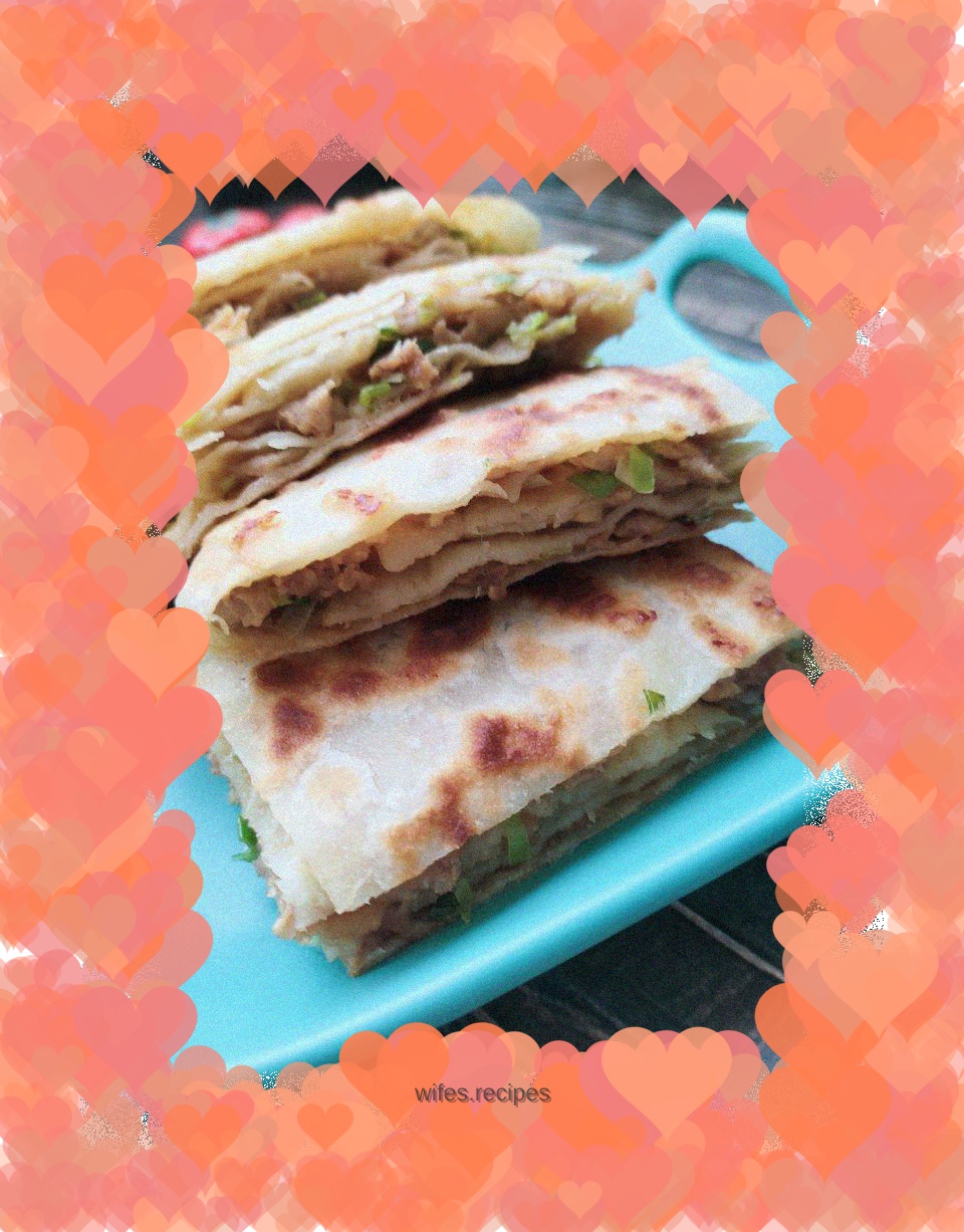 Multi-layered meat patties