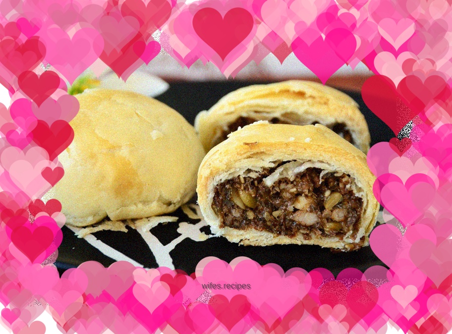 Plum and Vegetable Pastry Mooncakes