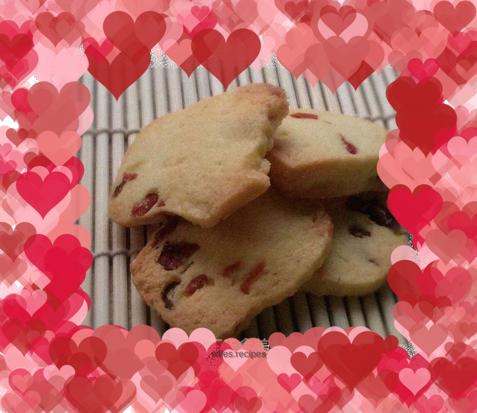 Cranberry Butter Cookies