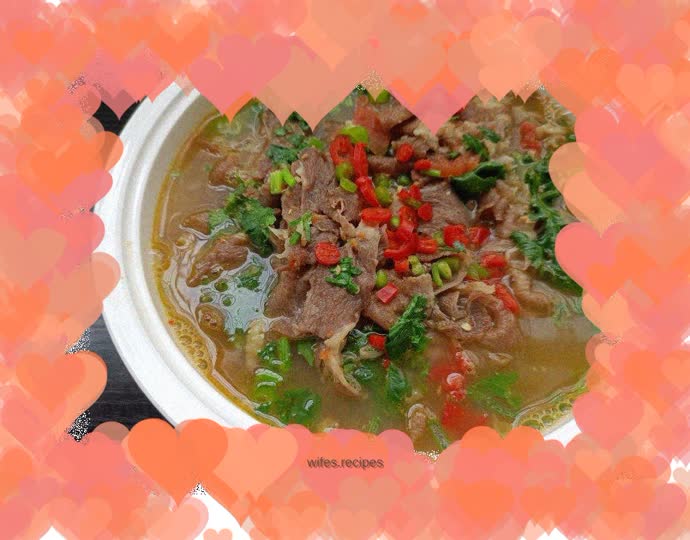 Golden Soup and Fat Beef