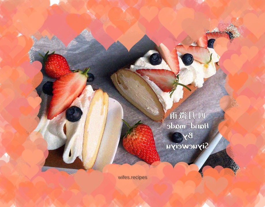 Japanese Vanilla Cotton Cake Roll