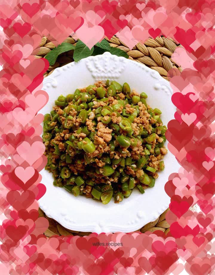 Minced Beans and Pork