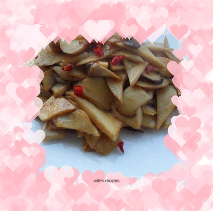 King Oyster Mushroom in Oyster Sauce