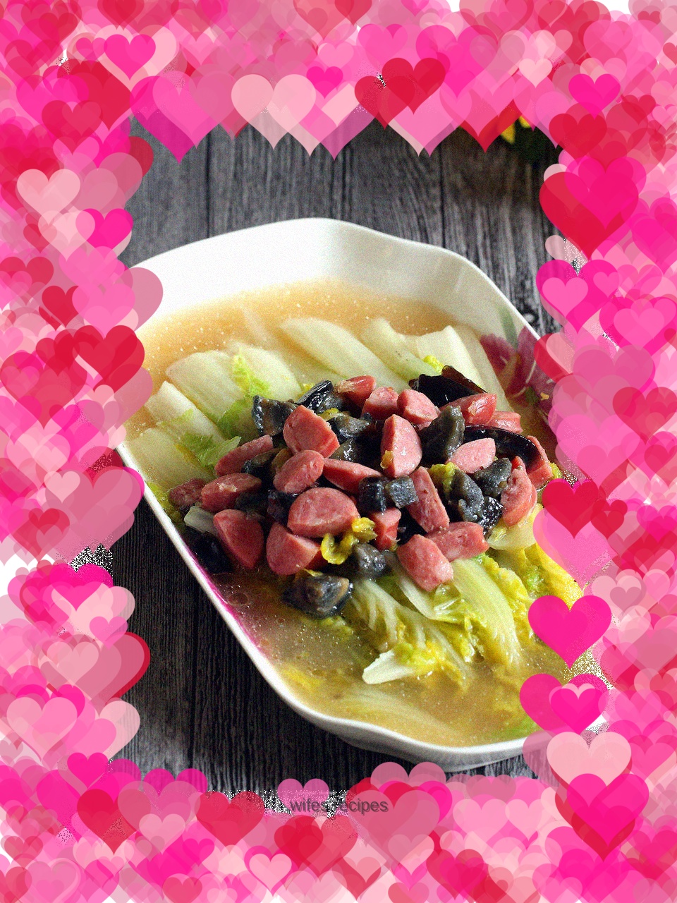 Baby cabbage in soup