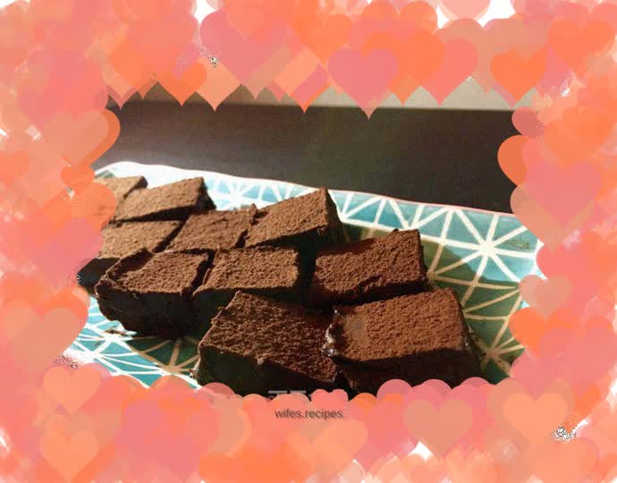 Raw chocolate (without starch, butter) Japanese simple and authentic version