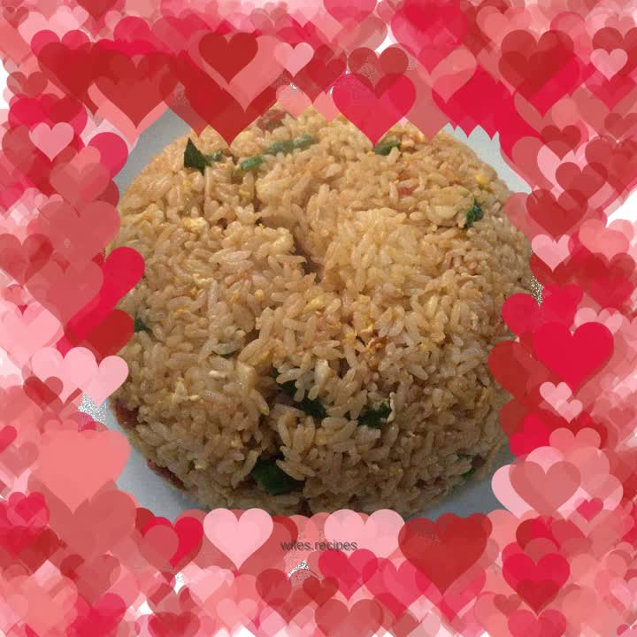 Thai nine-story pagoda fried rice