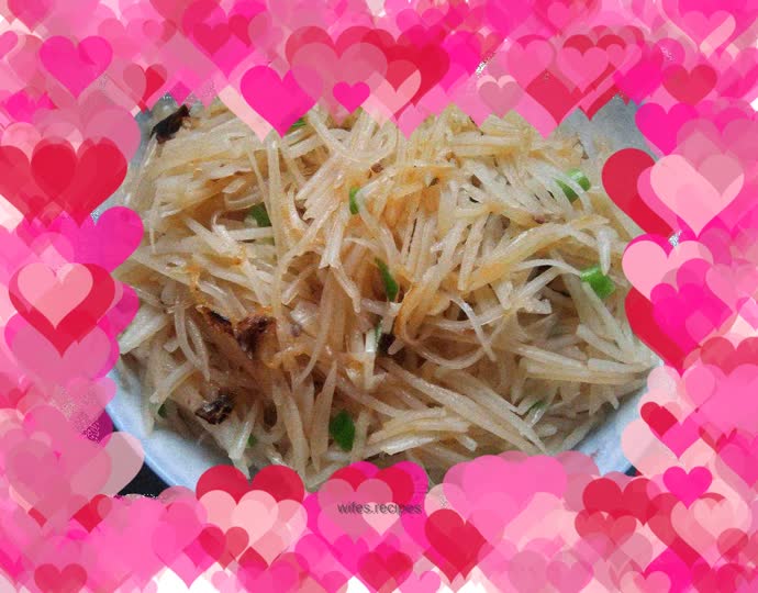 Hot and sour potato shreds