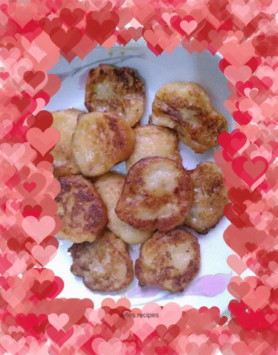 Natural flavor potato cake