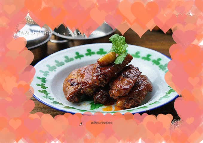 Chicken Wings with Chopped Chili Sauce