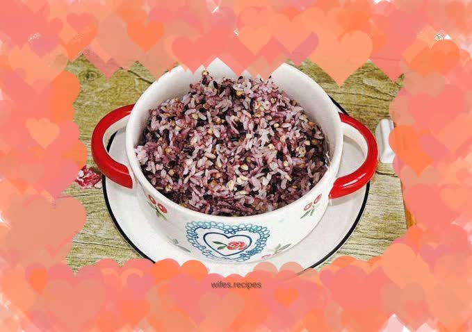 Low-sugar multigrain rice