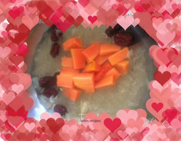 Papaya, red dates, white fungus
