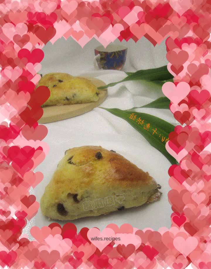 Yogurt and blueberry scones---the first choice for lazy people for quick breakfast