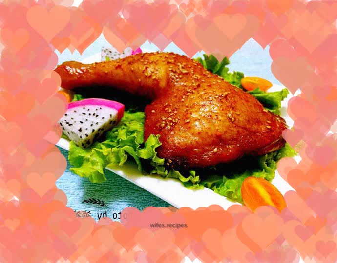 Grilled chicken legs