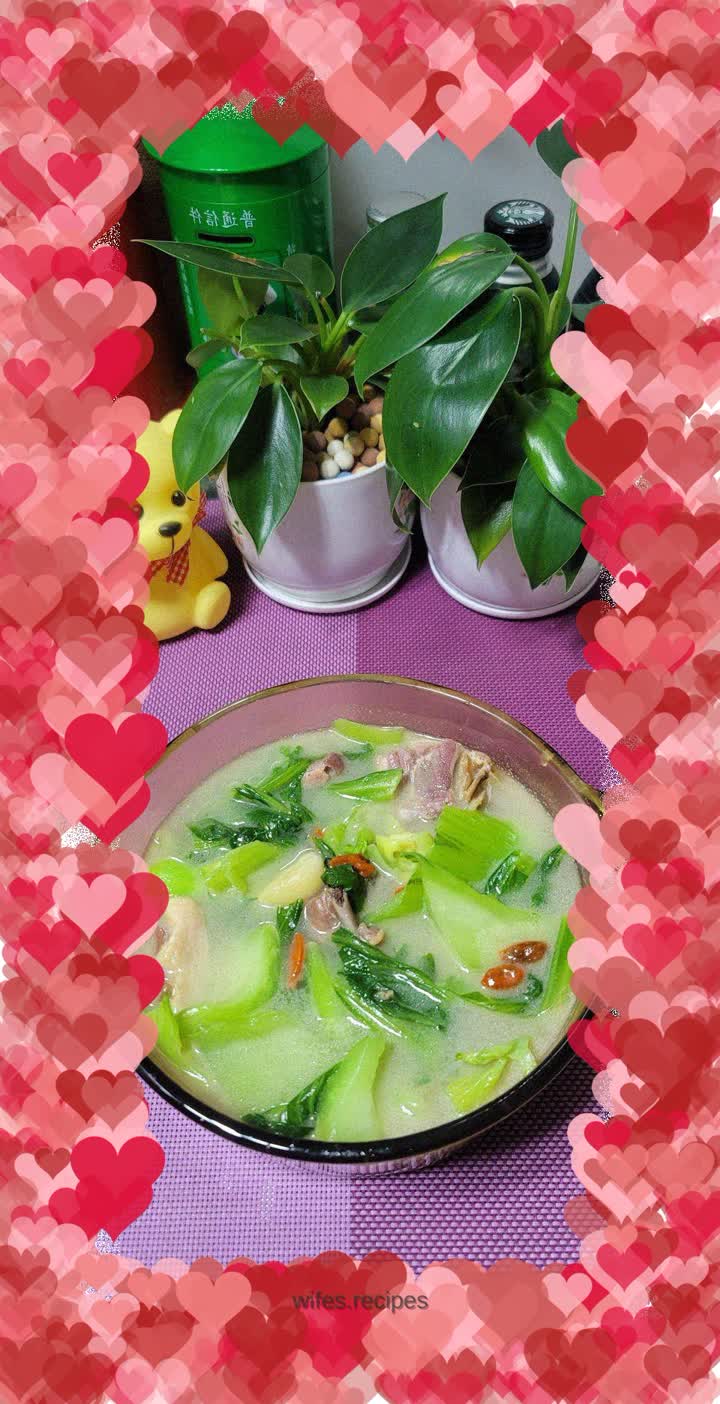 Cured Duck Legs and Mustard Soup