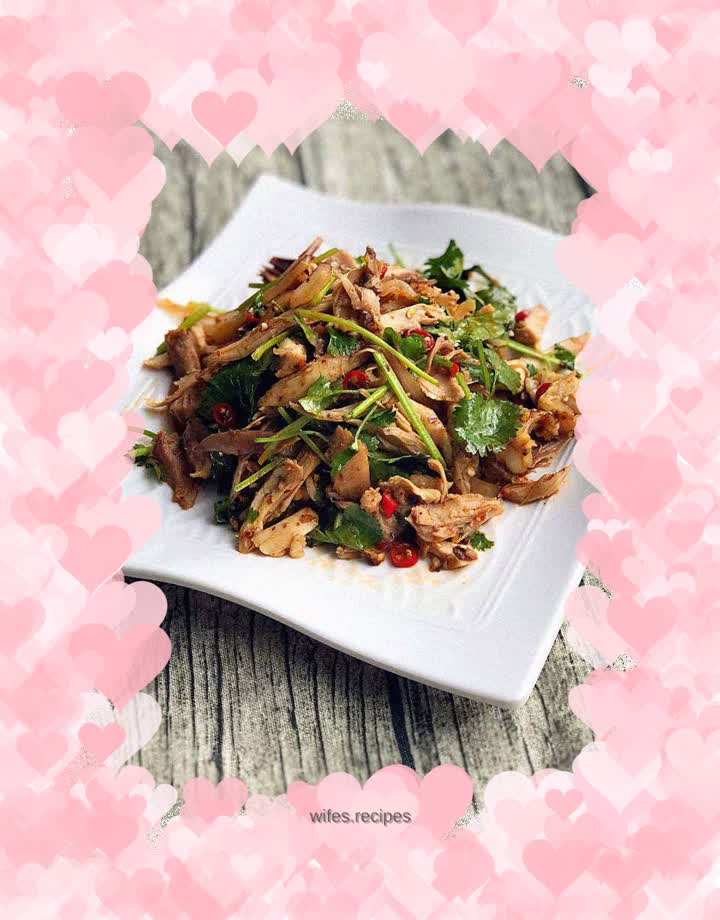 Cold Shredded Chicken Legs