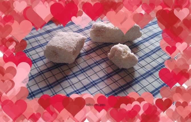 The gorgeous transformation of marshmallow---handmade nougat