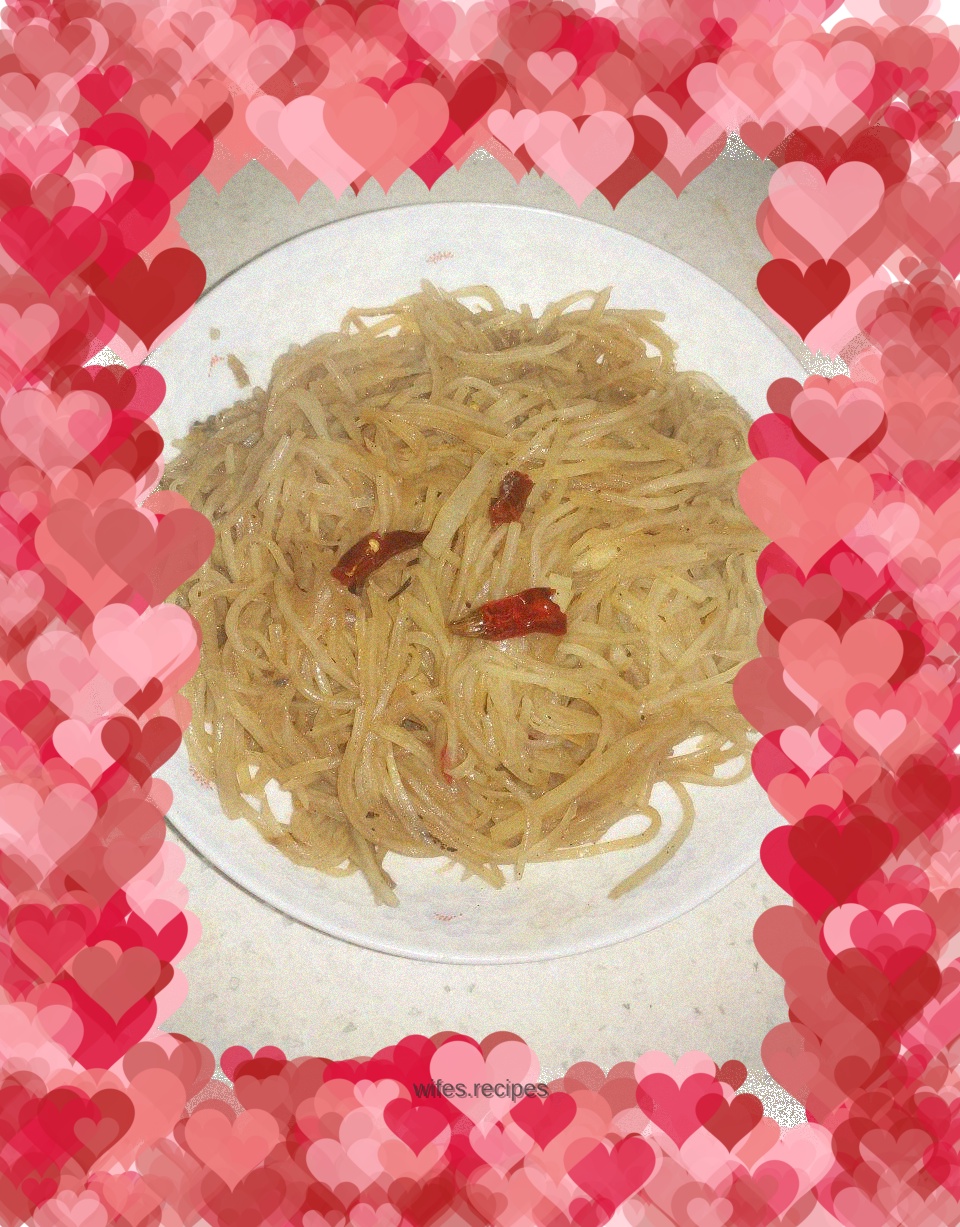 Hot and sour potato shreds