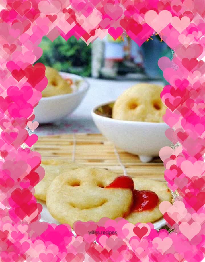 Smiling Potato Pancakes