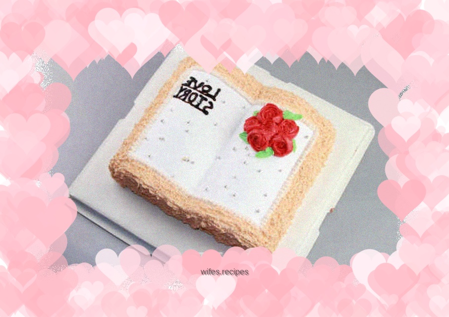 Book cake - the best gift for Mother's Day, let us be grateful for maternal love together!