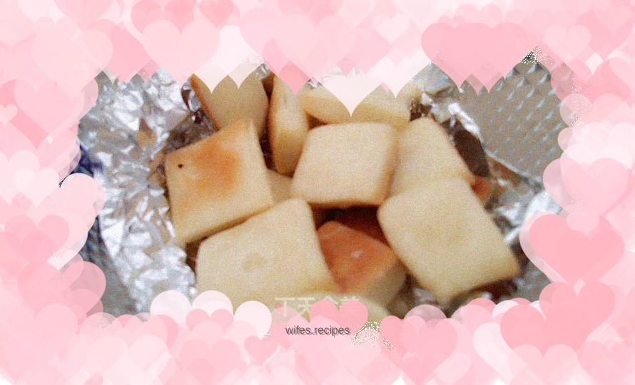 Milk square cake