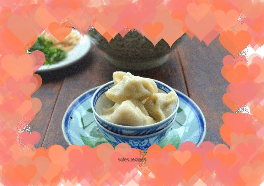 Beef and chive dumplings