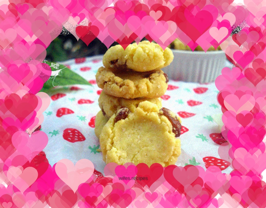 Grape Soufflé Cookies