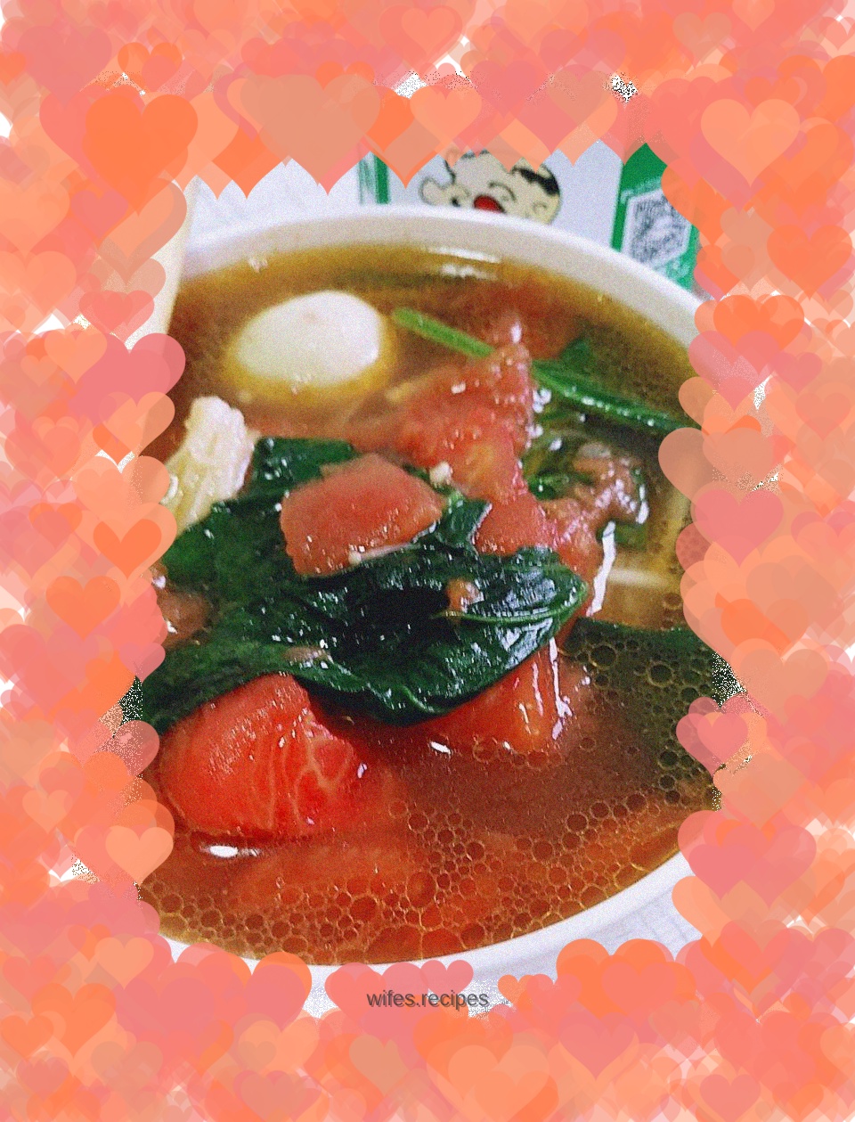 Assorted noodle soup