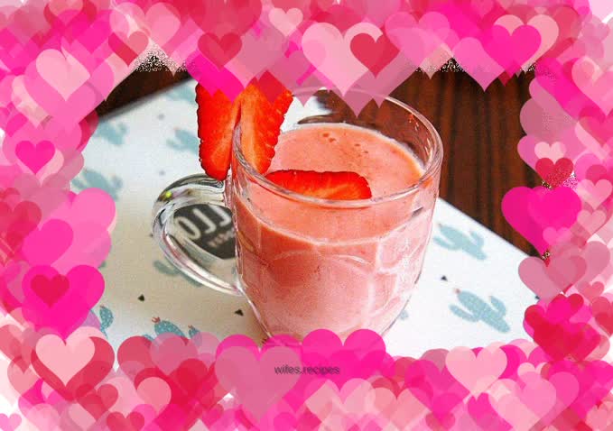 Strawberry Apple Milkshake