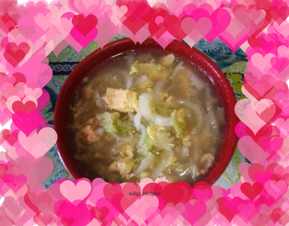 Egg white cabbage