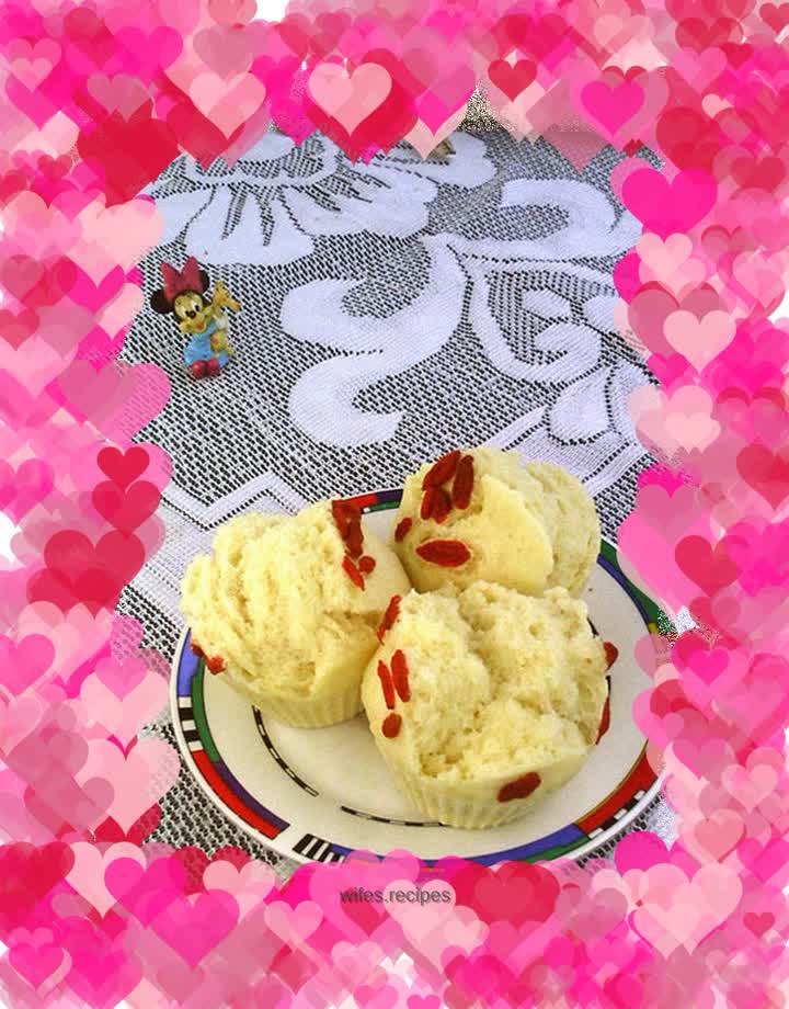 Steamed Milk Poria Cake