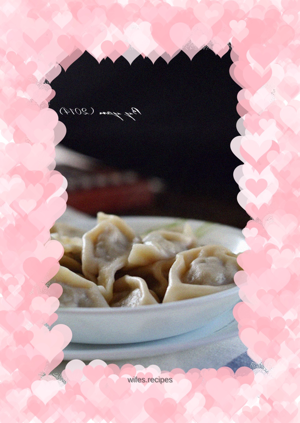 Cabbage and meat dumplings