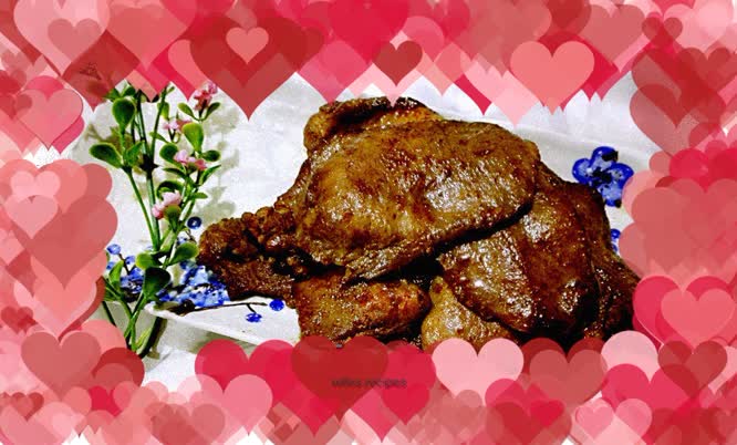 Butter-fried beef tongue