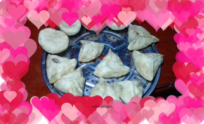 Brown sugar triangular buns