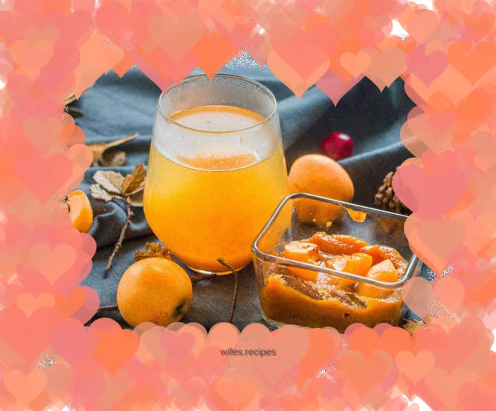 Homemade loquat paste