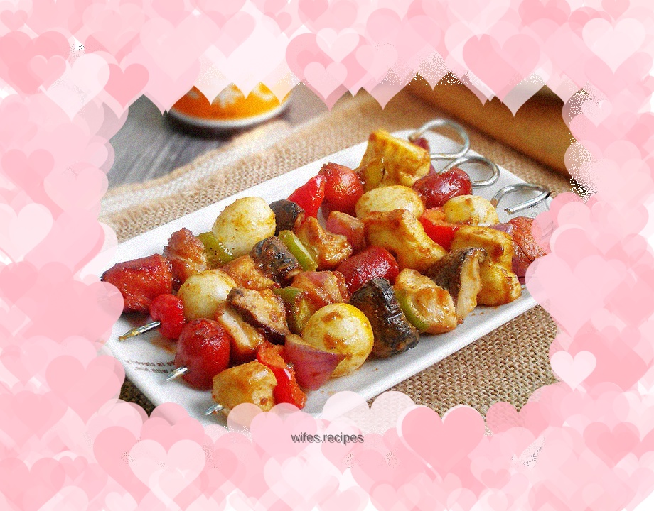 Shacha skewers