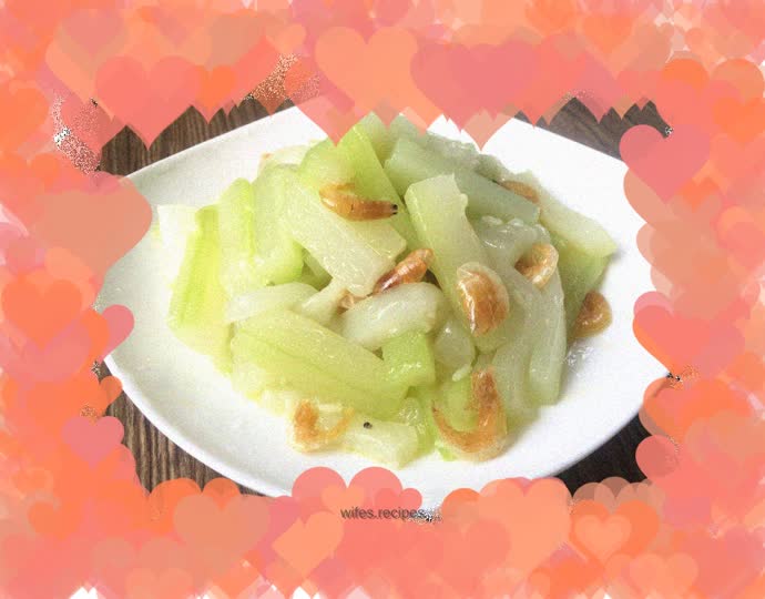 Dried shrimp blooms at night