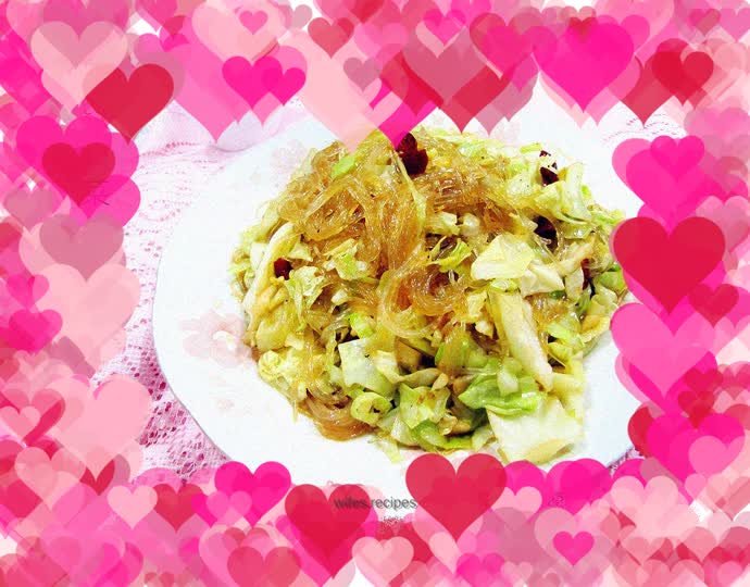Vermicelli cabbage