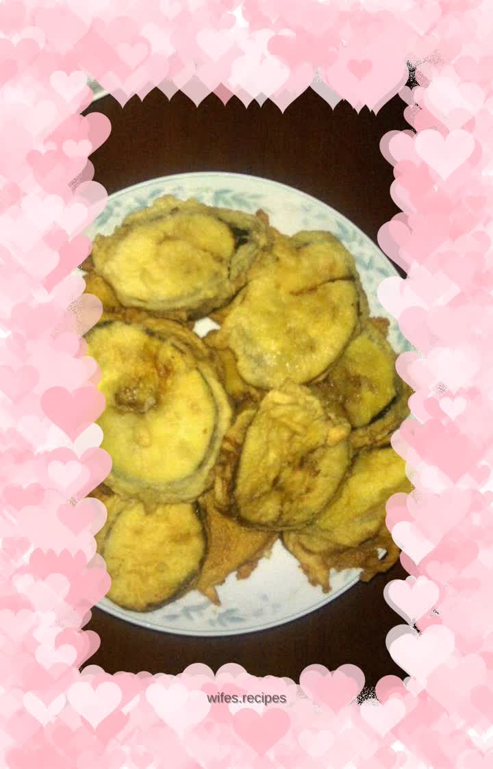 Fried eggplant box