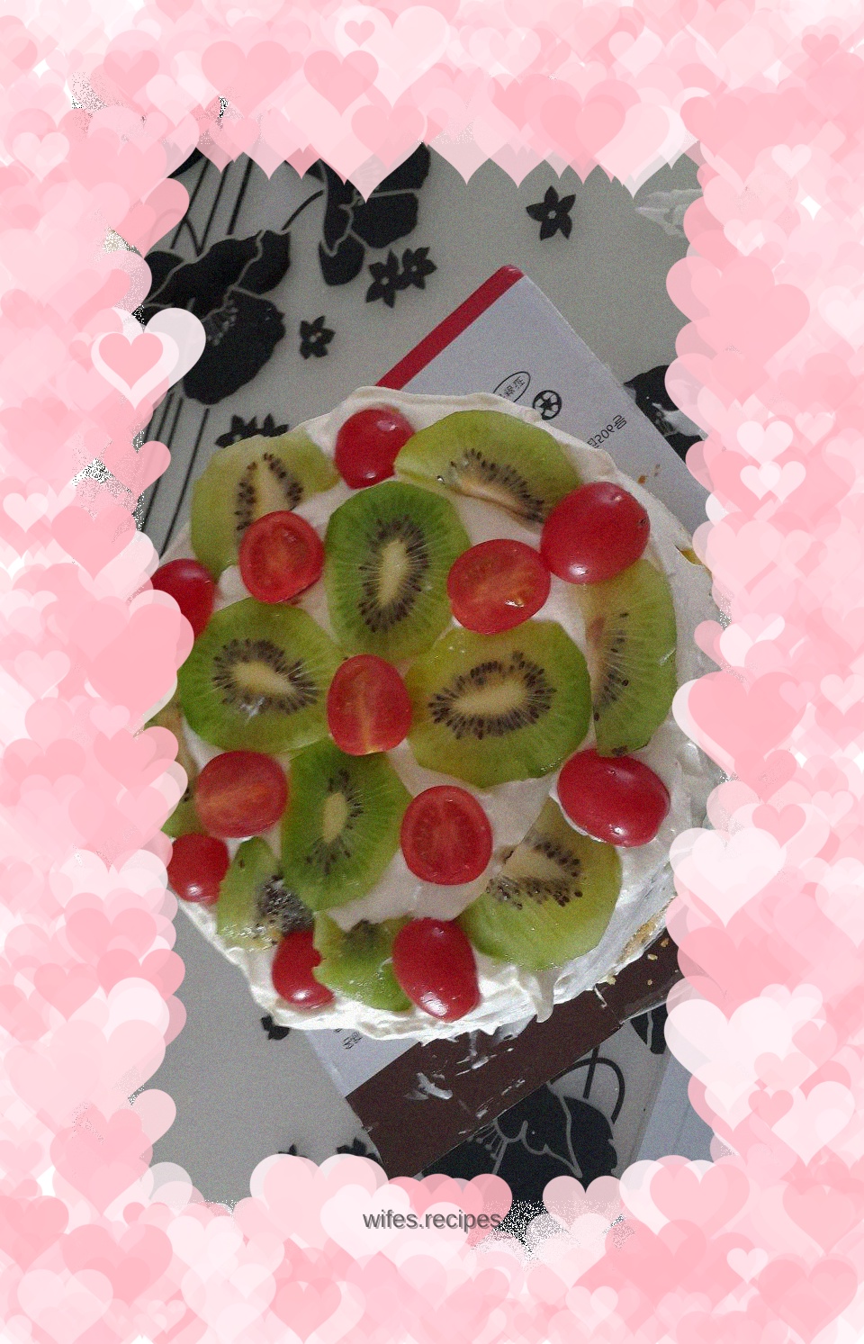 Love Chiffon Birthday Cake