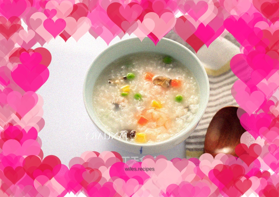 Colorful Shrimp Porridge