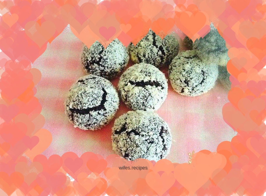 Each cookie is unique【Chocolate Crack Cookies】