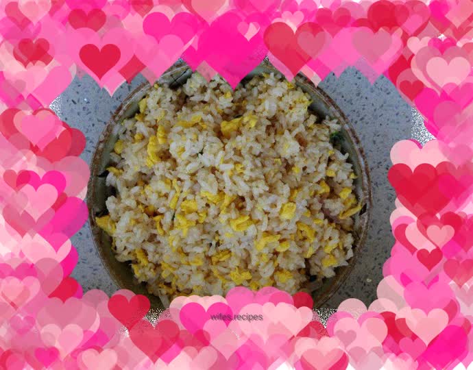 Ordinary egg fried rice