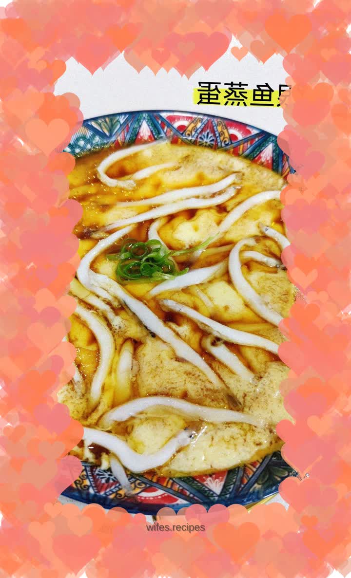 Whitebait Steamed Egg