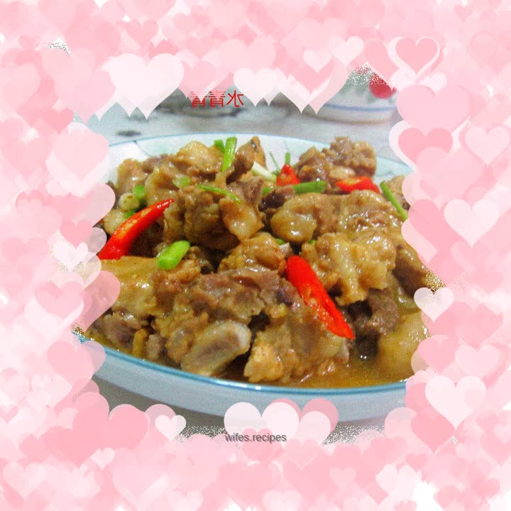 Braised Curry Pork Ribs